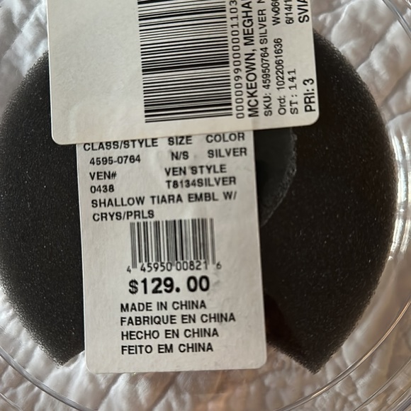 David’s Bridal headpiece crown - Picture 4 of 4